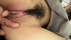 japanese secretary teen seduces office co-workers to blowbang cum in mouth uncensored!