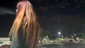 hey, ever caught an italian milf like artemisia smoking outdoors in la at night?