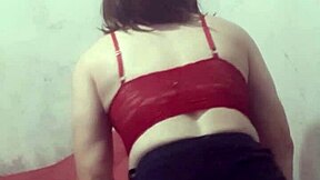 Crossdressing Prostitute Carolcross Lifts Miniskirt for Ass Play