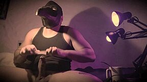 Doctor Caballero's Sexy Latex Gloves Masturbate Patient Cock!