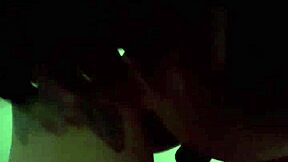 she moans as he licks wet pussy till red then creampies bareback
