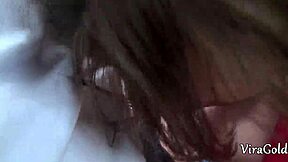 Fucking Her Dripping Wet Pussy Ends in Forest Creampie Bliss