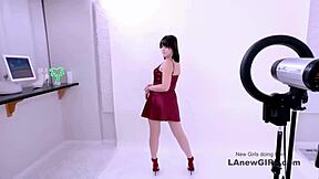 Dude This Brunette's Bold In Her Modeling Audition Fuck Session
