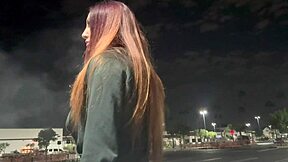 hey, ever caught an italian milf like artemisia smoking outdoors in la at night?