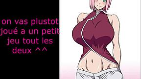 Question Sakura anal jeu with femdom jerk off instructions