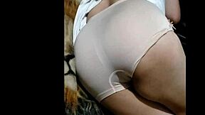 staying over at doña mary's sneaking in at night bending her big ass over doggystyle gym milf