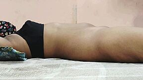 desi boy rams his horny khala's tight wet pussy in bedroom frenzy