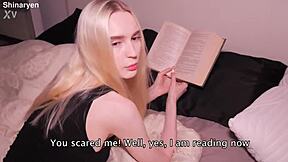 dude she wanted to read but roommate fucked her big tits teen pussy hard