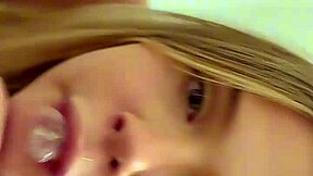 My bosses daughter skips lunch to deepthroat and fuck my huge bbc outdoors cum in mouth