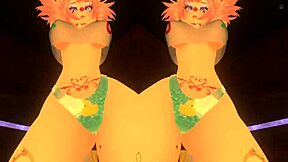 hungarian vtuber minnah mia dances seductively on live cam