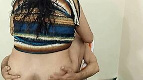Desi Bhabhi Caught Anal Ride on Chair Rough Gand Chodai Hindi Moans