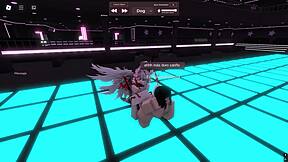 sexy prostitute unleashes hardcore roblox explosion with evelyn