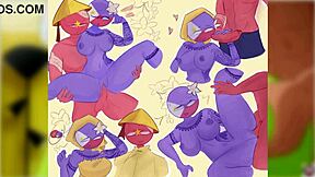 countryhumans features cheelai fucked hard in background scene