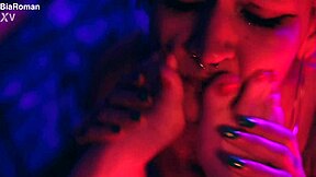 bdsm femdom goddess chokes slave deepthroat gags on latina feet toes lick swallow barefoot tickle