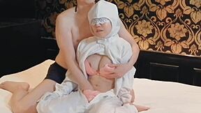 Watch This Busty Japanese Wife Inspector Stripped Hand Fingered In Clean Suit!