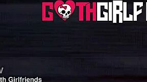 my blonde goth girlfriend madi blaze submits to wet rough pounding