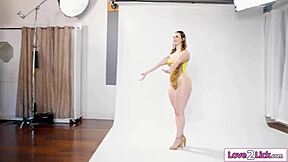 imagine siri dahl's big tits ebony pussy grinding ana foxxx's hungry mouth