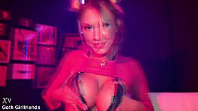 my blonde goth girlfriend madi blaze submits to wet rough pounding