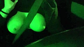 Italian milf artemisia flashes massive tits driving then fucks wildly