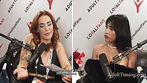 Super Hot Asian Pornstar Ember Snow's Fun Casting Interview with Cory Chase