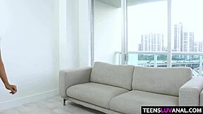 can this huge monster cock stretch petite teen eden sinclair's tight asshole?