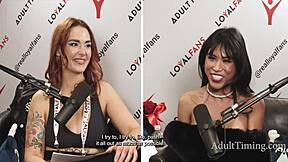 Super Hot Asian Pornstar Ember Snow's Fun Casting Interview with Cory Chase