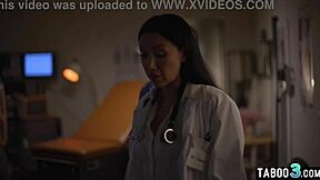 Hot Latina Milf Doctor Vicki Chase Lures Nurse Sinn Sage Into Wild Pussy Licking Lesbian Sex In Hospital!