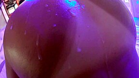 POV Close-Up Of Stepmom's Juicy Ass Dripping With Thick Cum After Hard Pounding