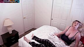 Sharing A Bed With Stepmom Leads To Holiday Temptation