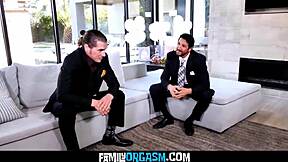 virgin daughters lose it to old men before wedding orgy