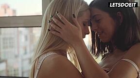 Sicilia and Julia's intimate lesbian licks? Sweet babes know pussy best!