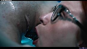 redhead lesbian babes lock in hardcore 69 before squirting wildly