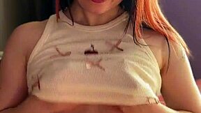 petite redhead student's hairy armpits and natural tits stir deep fetish feels