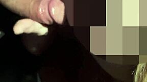 hotwife first time glory hole sucks huge black cocks and swallows