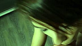 yo stepbro sneaks in and wakes sis for that intense doggy pounding cowgirl ride cumshot