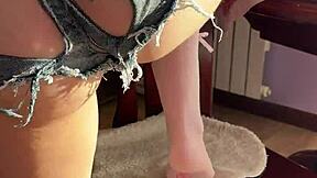 petite redhead student's hairy armpits and natural tits stir deep fetish feels