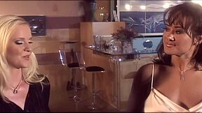 Asian Mommy Lesbo In Stockings Fucks Mother In Law Sensual Lingerie Bedroom Kissing Toys Pussy Lick