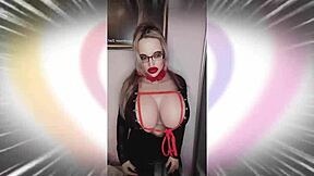 omg sissy, your ugly face looks perfect in this bimbo dress while i humiliate your jerking cock