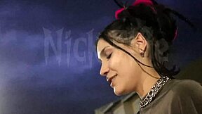 skinny tattoo latina from street convinced for homemade pov fuck