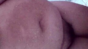 Curvy latina craves hot cum dripping down her big tits