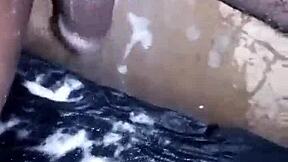 19-Year-Old Boy Shaves Massive Black Cock for Intense Masturbation