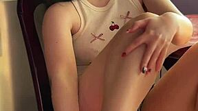 petite redhead student's hairy armpits and natural tits stir deep fetish feels