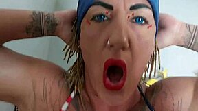 Muscular Milf Brutal Deepthroat Big Clit Ass Buster