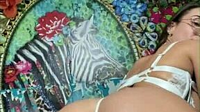 i watch this curvy brunette dildo fuck herself wildly in compilation