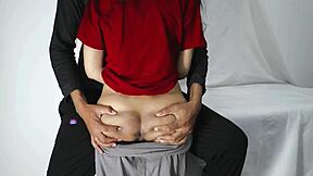skinny friends mom lured with cash for raw fucking session