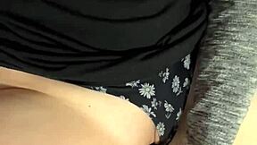 oh damn, milf squirts huge from cucumber pussy play!