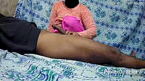 Sultry Russian beauty tempts big cock stud for steamy bedroom first-time romp