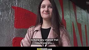 Desperate College Coed Alisa Horakova Craves Horny Cash Sex Desperately