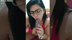 teacher sends recovery student vid shoving toy deep in her hairy ass