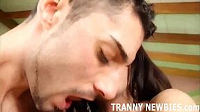 Taking Shemale Virginity Crossdressing Style